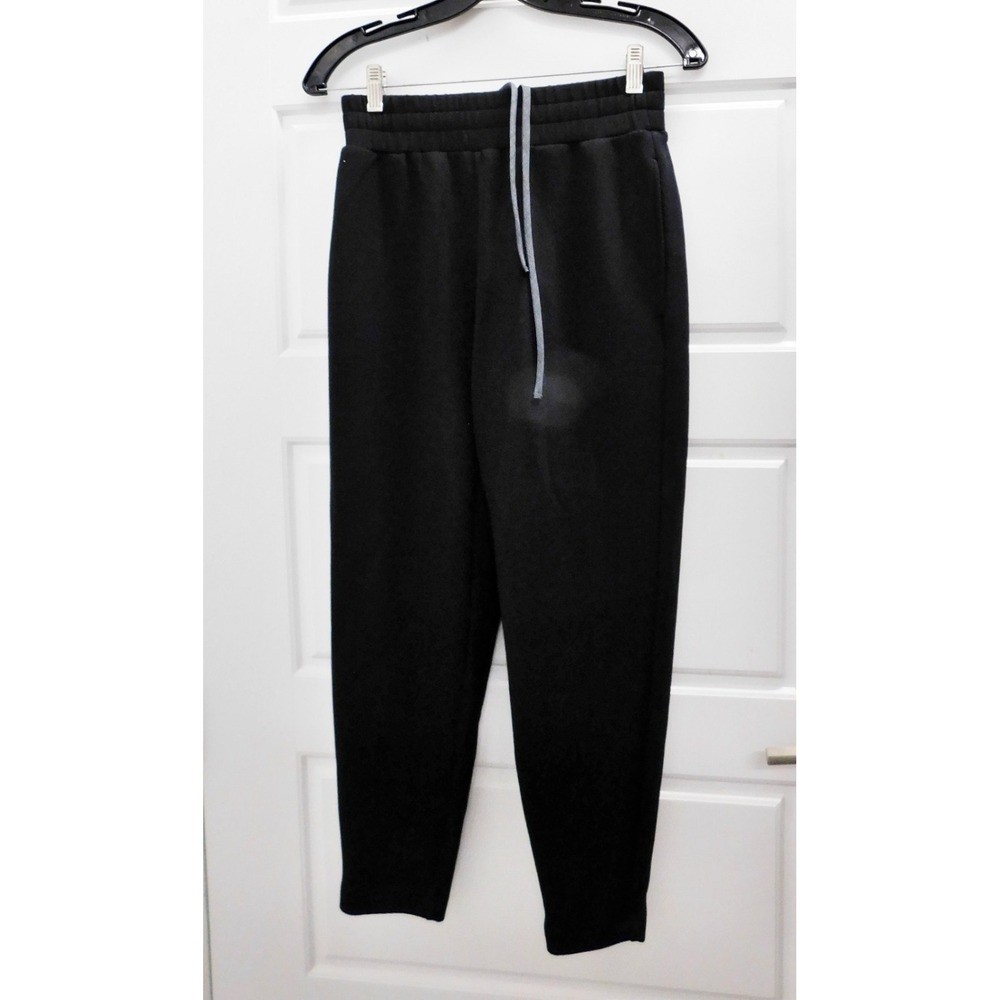 Varley The Slim Cuff Pant Double Soft Light Weight Black Women Sweatpant Size XS